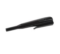 Aumotop 2Pcs Carpenter Pencil Covers, Slip Proof and Protective Long Nose Marker Accessories for Woodworking, Convenient Clip Design (Black)