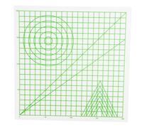 Aumotop 3D Printing Pen Mat Creative ABS Drawing Template Pad for High Precision 3D Pen Drawings Adults Children Educational Toys Transparent 220x220mm