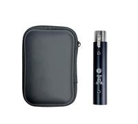 Aumotop 48V Dynamic Microphone Amplifier Low Noise Clean Sound 35dB Gain Portable Mic Preamp for Musicians and Performers on the Go