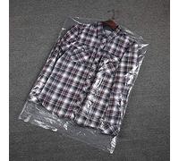 Aumotop 50Pcs Wear-Resistant Dry Clothes Covers to Protect Clothing from Dirt and Moths, Breathable PE Garment Bags for Jackets Shirts Skirts, Ideal for Wardrobe Storage (60 * 120)