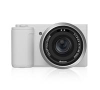 Aumotop 5K Digital Camera, 64MP WiFi Digital Video Camera Camcorder 3.2 Inch Flip Touch Screen 12X Optical Zoom Auto Manual Focus with Beauty Mode, 15 Filters for Vlog Video Photography, (White)