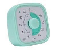 Aumotop 60 Minute Visual Timer Sturdy and Compact Time Management Tool for Teaching in Classroom and Home - Easy to Use (Green)