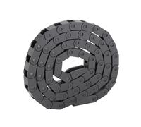 Aumotop 7mm Black Bridge Type Nylon Energy Drag Chain for 3D Printer CNC Machine Tool, Low Noise Operation, High Temperature, Fast Moving Speed, for Electronic Equipment Wire Cable