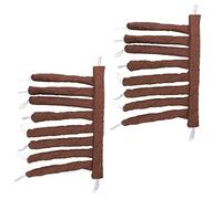 Aumotop 8 Curling Rod Heatless Hair Roller Set for Stylish Curls, Safe to Use Curling Rod Headband for Thick Thin Curly Straight Hair, 2pcs Curler Headband Women Girls (Brown)