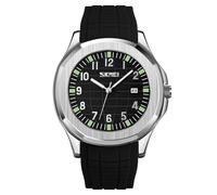 Aumotop 9286 Neutral Watch with Night Vision for Men, Outdoor Sport Quartz Watch Analog for Active Living (Black-Black)