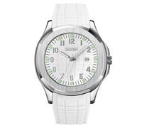 Aumotop 9286 Neutral Watch with Night Vision for Men, Outdoor Sport Quartz Watch Analog for Active Living (White)