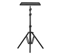 Aumotop Adjustable Aluminum Alloy Laptop Projector Floor Stand Non-Slip Stable Tray for Business Meeting Reading Stand-Working DJ Show