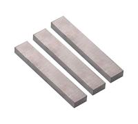 Aumotop Alnico 5 Rough Bar Magnet 60 * 10 * 5.1mm Pack of 3PCS Silver Alnico Core for Electric Guitar Enthusiasts