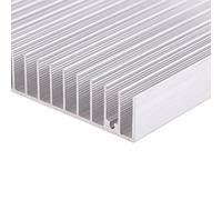 Aumotop Aluminum Heat Sink Efficient Cooling Fin for Computer Power IC LED 100 * 100 * 18MM 1pc