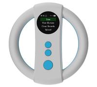 Aumotop Animal Chip Scanner Portable Efficient Data Display for Livestock Poultry Management, Rechargeable Chip Reader for Farm Animals (White)