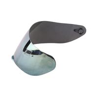 Aumotop Anti-Scratch Helmet Visor Easy to Change Replacement for K3SV K5, Protects From Wind and Rain, 1pc Clear (Gold)