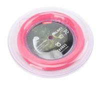 Aumotop Badminton Rackets String High Elastic Nylon 0.7mm 200m Reel for Team Training (Pink)