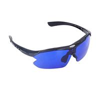 Aumotop Ball Finder Glasses Polarized Sport Sunglasses with Blue Lens for Easy Ball Detection While Playing Ideal for Golfers