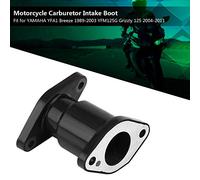 Aumotop Carburetor Intake Manifold Boot Durable Plastic for YFA1 Breeze YFM125G Grizzly - Black