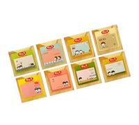 Aumotop Cartoon Sticky Notes Innovative Self Stick Notepad for Working Personnel | Reusable Cute 20 Sheet Bookmark, Memo, Footnote (#2)