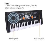 Aumotop Children Electronic Piano Set Full-sized Keyboard with 49 Keys Dual Power Supply Portable Lightweight USB Electronic Organ Kids Gift Musical Instrument