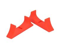 Aumotop Console Holder Vertical Stand for with Stable Design and Enhanced Cooling for Gaming Setup - 3D Printed, Compact Size, Set of 2 (Red)