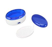 Aumotop Cosmetic Brush Cleaner Machine, ABS Quick Washing Portable Glasses Cleaner Machine Household Jewelry for Ring Earing Glasses