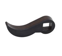 Aumotop Crowbar Adaptor Head Practical Pry Bar Wrench Adaptor Tool for 1/2 Inch Drive Ratchet Black Efficiently Boosts Demolition Tasks