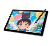 Aumotop Design Graphics Drawing Tablet BT-101A 10.1 Inch IPS Screen with 16384 Pressure Level Pen for, Digital Sketch Pad for Kids Designers