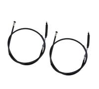 Aumotop Dirt Bike Clutch Cable Black Smooth Operation Compatible with 110ml-250ml 43.3in Long Lasting Material