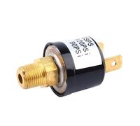 Aumotop Durable 90-120 PSI Air Pressure Switch Valve for Automobile Suspension System, Tractors and Air Compressor, Easy Installation, AC 110-, DC 6-36V, Firm Material