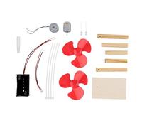 Aumotop Eco-Friendly Wind Generator Toy Kit Power Generator for Children 1.5V Educational Hands-On Experience