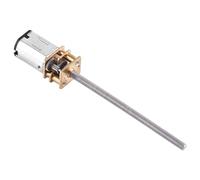 Aumotop Electric Gear Box Motor with Full Metal Gears and Various Speeds for Home Appliances and Hobbyists (6V 100RPM)