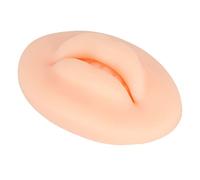 Aumotop Fake Silicone Lips with Real Lips Texture for Training, Perfect for Embroidery Skills Development, Soft and Flexible Silicone 3D Model (Light Skin)