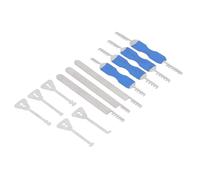 Aumotop Firefighter Tool Set, 7 Sizes Stainless Steel Tools Cabinet Repair Kit, for Firefighters On the Go Use