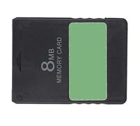 Aumotop Game Memory Card for Slim SPCH-7/9xxxx Series, Convenient FMCB Memory Card with Cool Black Appearance, Suitable for All Regions (8MB)