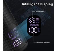 Aumotop Hair Clipper Professional Set Speed Adjustable Strong Motor for Gentleman's Style Fine Steel Cutter Head