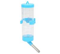 Aumotop Hamster Water Bottle Dispenser Automatic No Drip for Small Animals PP Stainless Steel 1 Unit (125ML)