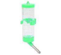 Aumotop Hamster Water Bottle Dispenser Automatic No Drip for Small Animals PP Stainless Steel 1 Unit (125ML)