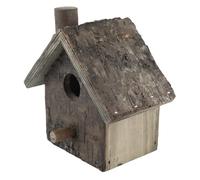 Aumotop Hanging Bird Cage, Quality Wood Material for Bird Resting Place, Cozy and Warm Home for Pets, 5.9 X 3.9 X 3.5in