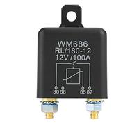 Aumotop Heavy Duty 100A Car Relay Long-lasting 12V Starter Relay for Battery Control for Automotive Enthusiasts