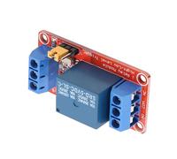 Aumotop High Performance 1 Channel Optocoupler Relay Module Board 5V/12V/24V with Fault-tolerant Design, Ideal for Industrial Control and Robotics (5V)