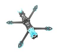 Aumotop High Strength LANNRC MARK4 5inch FPV Composite Material Frame 225mm Wheelbase Frame for Racing Drone Quadcopter with Various Flight Control Equipment (Blue)