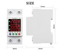 Aumotop Intelligent Metering Breaker Automatic Reclosing Protector for Power Distribution Management and Home Electricity Control