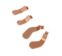 Aumotop Interchangeable Metal Paddles for Controller - Faster Response Time for Pro Players (Gold)