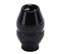 Aumotop Keyless 3 Jaw Aluminium Alloy Drill Chuck for, Fast Changing Chuck for Electric Grinder Models, 1 X Drill