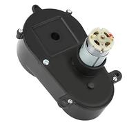 Aumotop Kid Car Gear Box Durable Electric Motor Steering Gearbox, Great Replacement Part for Old Ones, Ideal for Children's Electric Cars, Suitable Different Voltage and Speed (12V 5600Rpm)