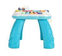 Aumotop Learn and Groove Baby Musical Table Multifunctional Toy for Early Cognitive Development and Motor Skills Training Ideal Educative Activity Table for Infants Plastic Material