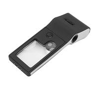 Aumotop LED Lighted Magnifier with 3X 10X 55X Magnification for Reading and Research, Portable and Ergonomic Design, High Bright UV Detection
