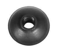 Aumotop Lightweight Black Hiking Pole, Round Basket for Mud and Snow Skiing, Cane Accessory for Outdoor Activities and Hiking, 12 Pieces