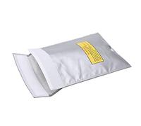 Aumotop Lithium Battery Explosion Proof Bag Anti-radiation Safe Guard Bag for Protection During Charging and Storage (Silver)