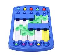 Aumotop Logical Maze Puzzle Educational Game for Children 3 Years and Up Durable ABS Material with 60 Levels