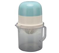 Aumotop Manual Juicesr, Portable Vegetable Juicesr Hand Operation Juices Extractor Multifunctional Manual Fruit Squeeze Juicing Cup for Office Home Camp (Sky Blue)