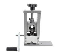 Aumotop Manual Wire Stripping Tool Lightweight Peeling Machine with Blade, Flexible Spring, for 1-25mm Cable Stripping, Metal Material (Aluminum Alloy Stripping Machine)