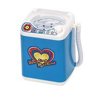 Aumotop Mini Electric Washing Machine for Makeup Brush Cleansing Unique Gift for Children Plastic Fun Toy (Blue)